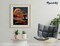 Figured'Art Paint by Numbers Kit for Adults Full Moon and beach front 16"x20" - Craft Art Painting Rolled Canvas with DIY wooden frame